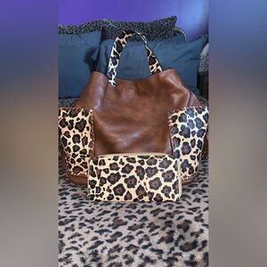 Cheetah Print Purse & Wallet